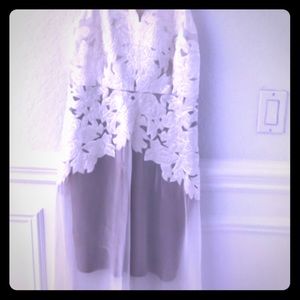 Embroidered White dress